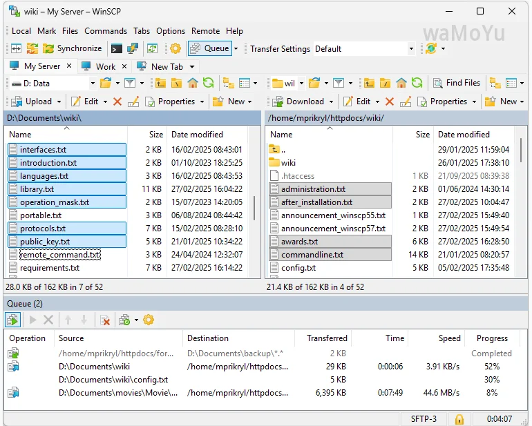 远程客户端-WinSCP